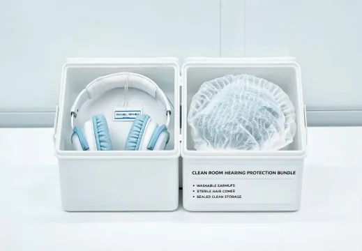 Hygienic production hearing protection bundle