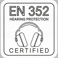 EN 352 documentation badge